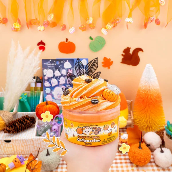 Pumpkin Spice Catpuccino Butter Signature Dome Slime