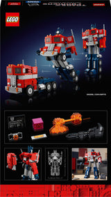LEGO® Icons Optimus Prime Transformers Set