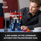 LEGO® Icons Optimus Prime Transformers Set