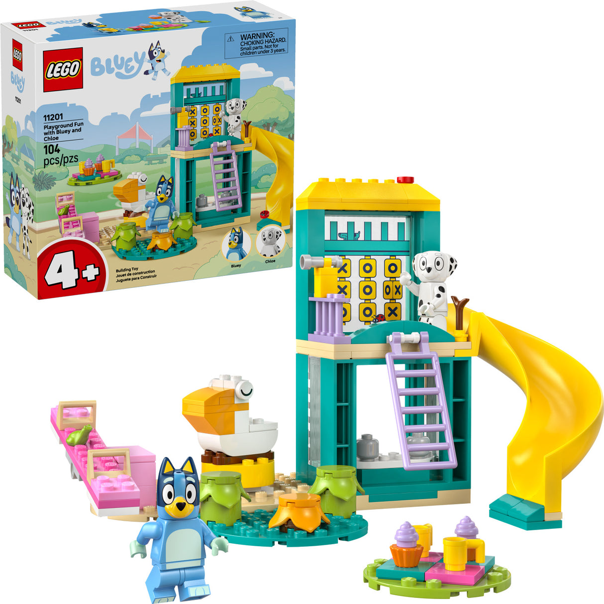 LEGO Bluey: Playground Fun with Bluey and Chloe