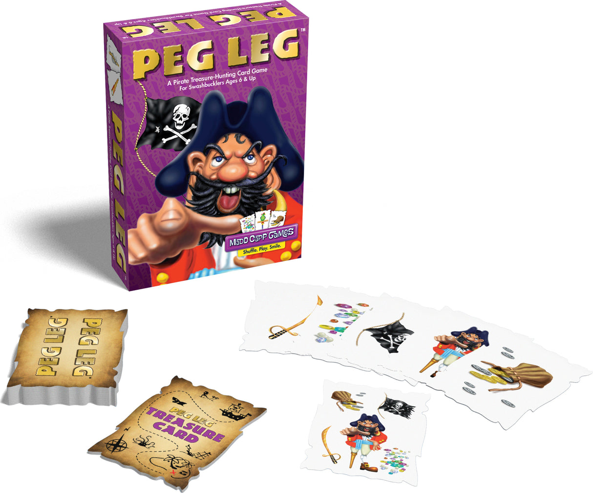 Madd Capp Card Games - Peg Leg