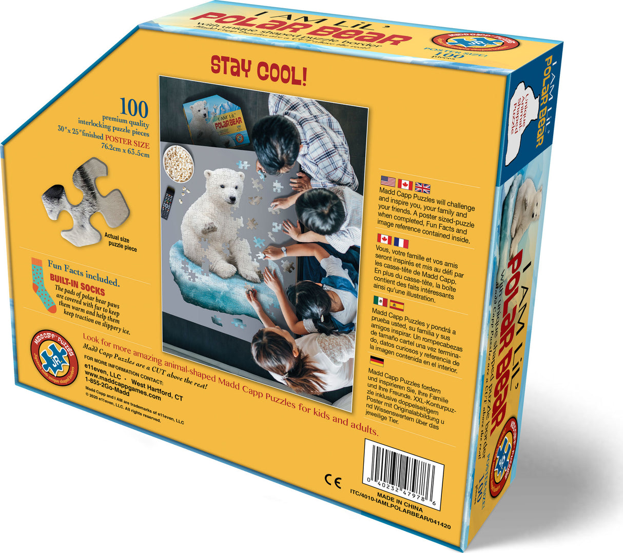 Madd Capp Puzzle Jr - I Am Lil Polar Bear
