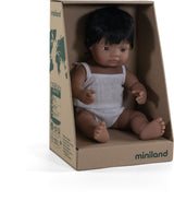 Baby Doll Hispanic Boy (38 cm, 15")