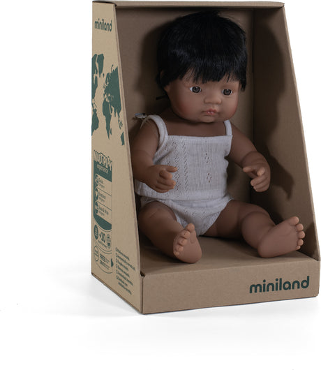Baby Doll Hispanic Boy (38 cm, 15")