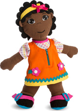 Washable Fastening Doll: African Girl
