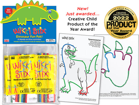 Wikki Stix Dinosaur Fun Pack
