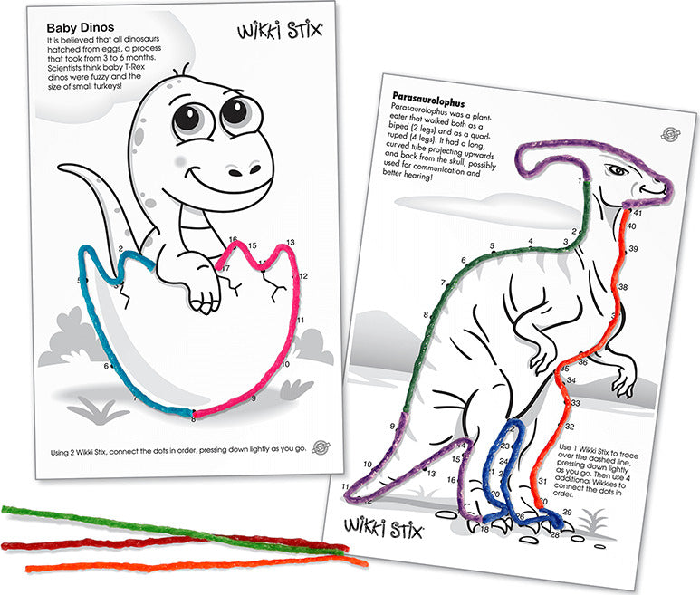 Wikki Stix Dinosaur Fun Pack