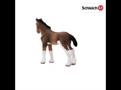 Clydesdale Foal Farm Horse Toy