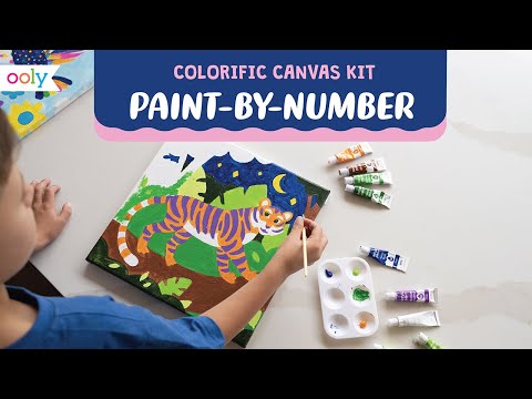Colorific Canvas Paint by Number: Fantastic Dragon