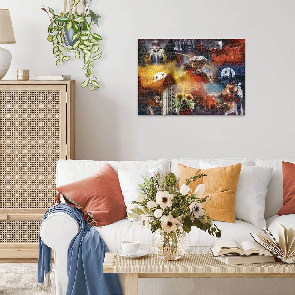 Jigsaw Puzzle AT E.T. 1000p - 1000 Pieces Puzzle