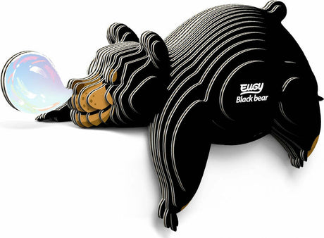 EUGY Black Bear 3D Puzzle