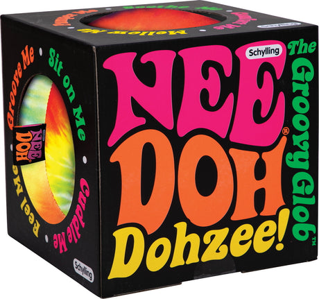 NeeDoh Dohzee  Groovy Glob Tie-die Prints