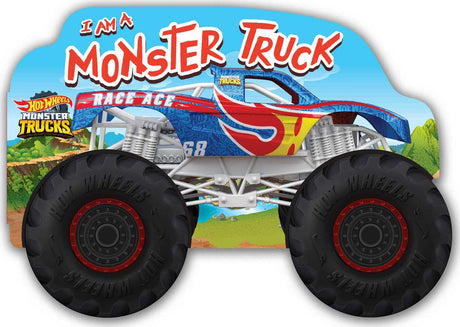 Hot Wheels: I Am a Monster Truck: A Board Book with Wheels