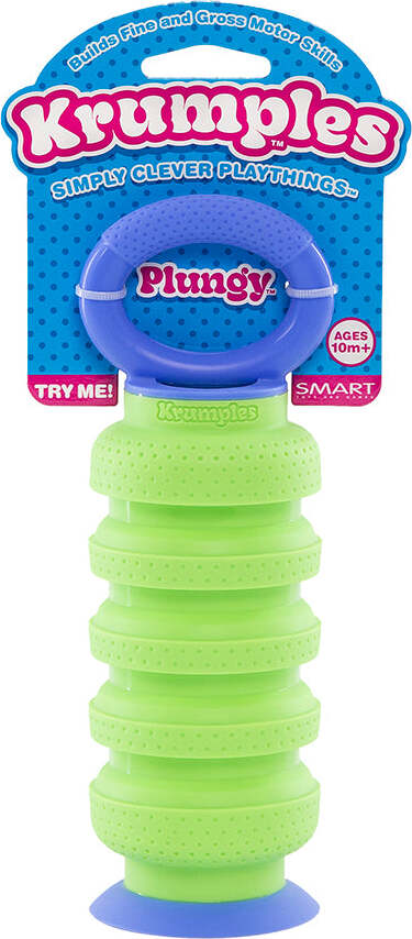 Krumples Plungy fidget toy (assorted colors)