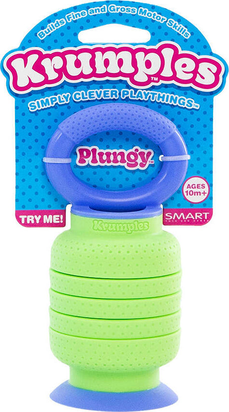 Krumples Plungy fidget toy (assorted colors)