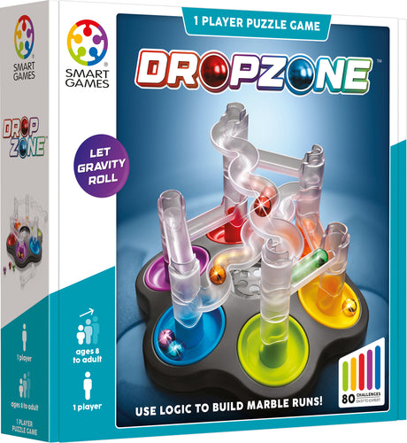 DropZone – Marble Run Logic Construction Puzzle