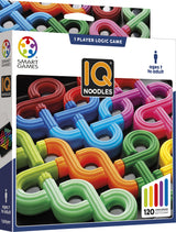 IQ Noodles: Bendable Brain Teaser with 120 Challenges