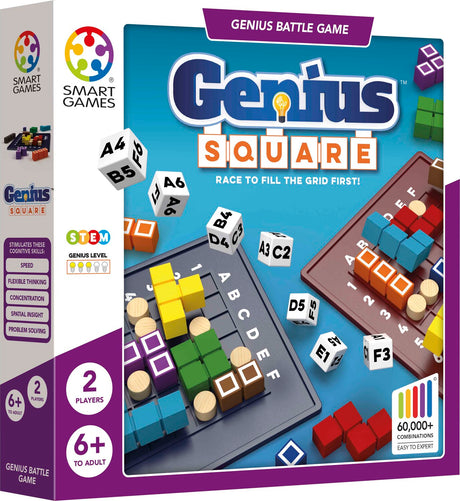 Genius Square - Genius Battle Game