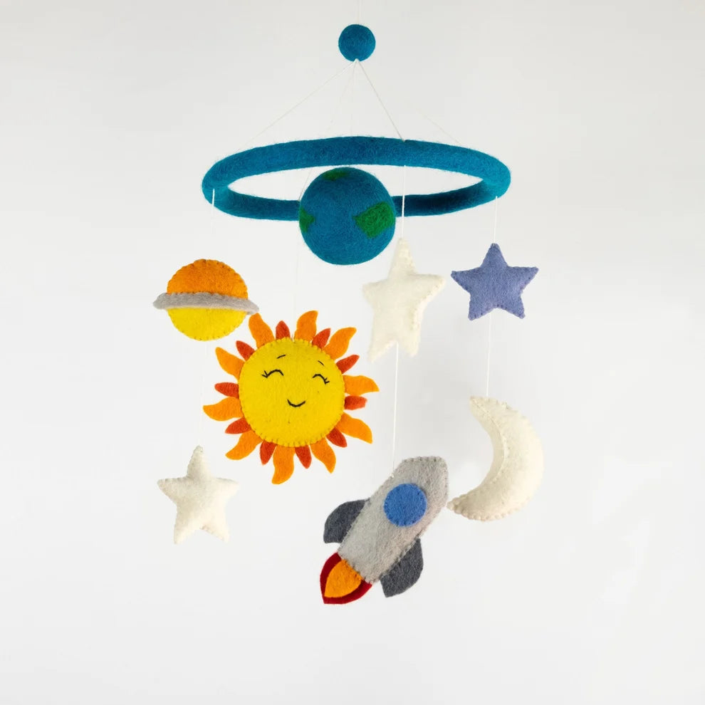 Baby Mobile Planets and Space