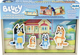Bluey Wooden Puzzles with Bingo, Mum, and Dad Characters
