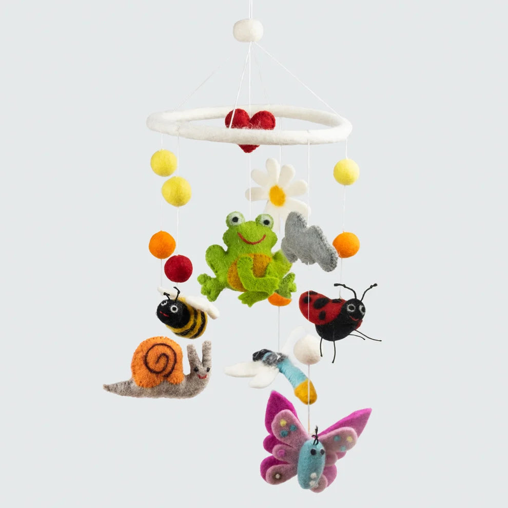 Baby Mobile Spring Garden Friends