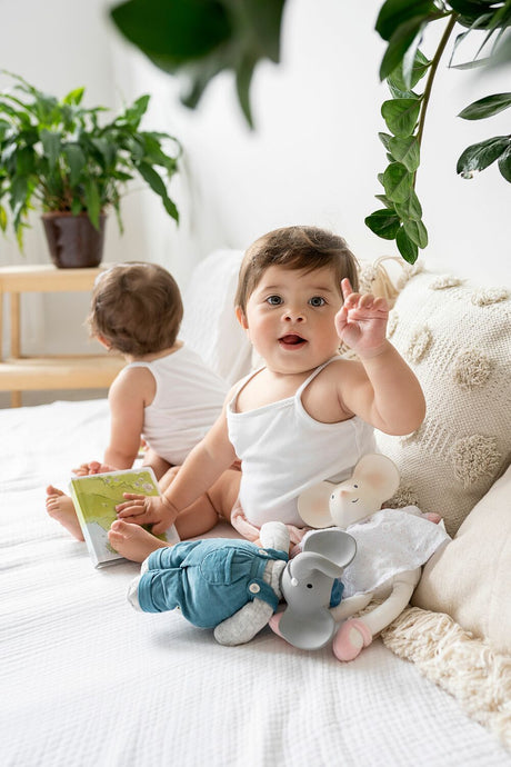 Alvin The Elephant Rubber Head Soft Toy