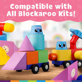 Blockaroo Magnetic Foam Blocks Train Set