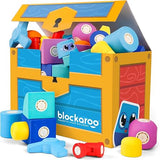 Blockaroo Magnetic Foam Blocks-Trunk