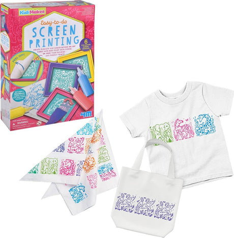 Kidzmaker - Easy-To-Do Screen Printing