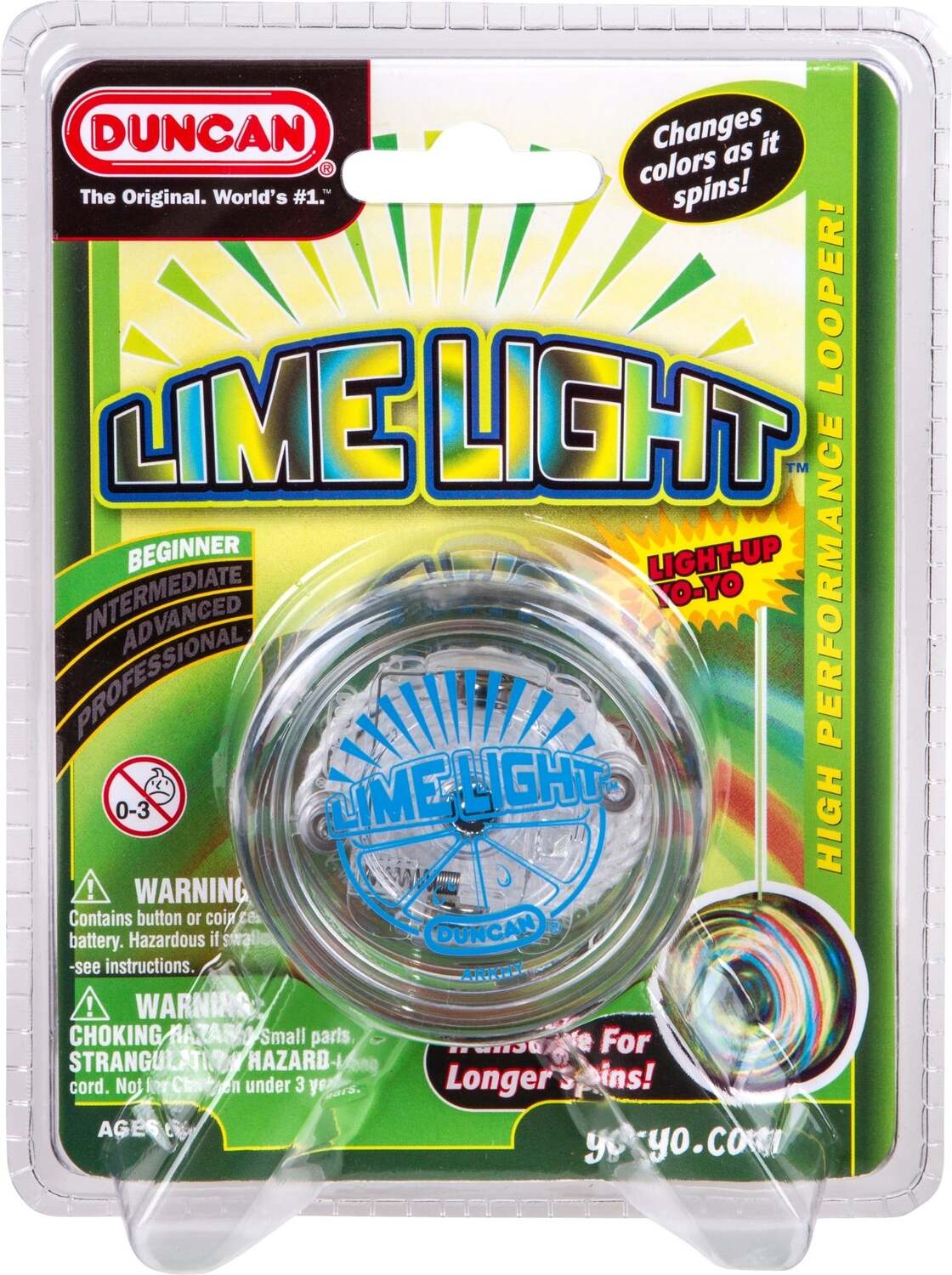 Duncan Lime Light Light-Up Yo-Yo (assorted)
